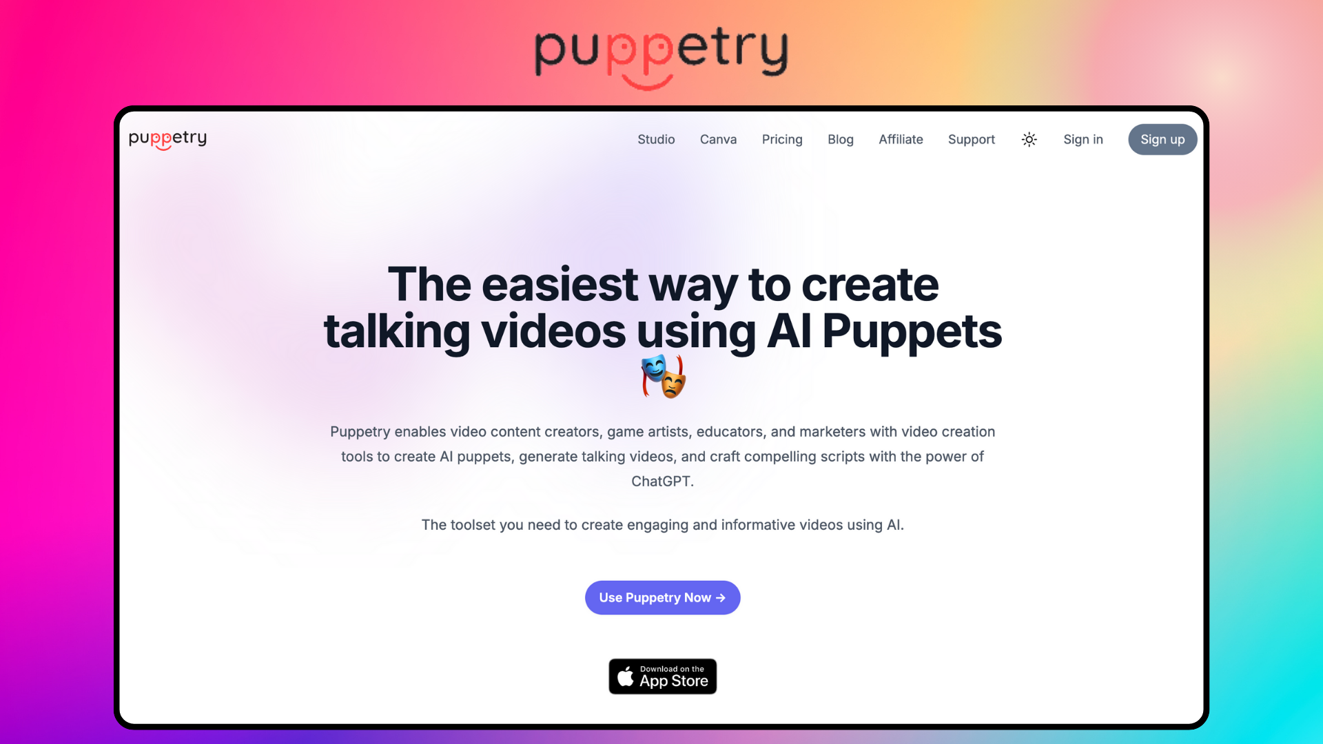 Puppettry AI