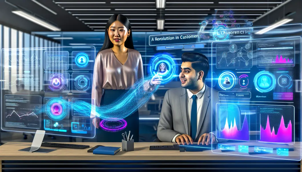 MCP AI Agent’s interface demonstrating automated customer interactions.