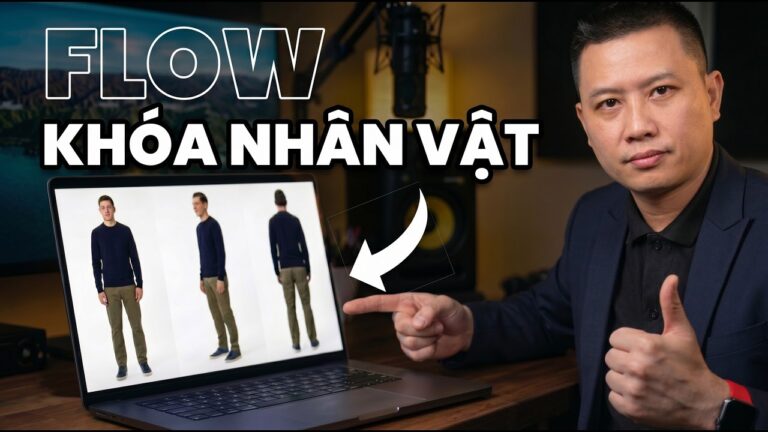 Google Flow tạo video AI khoá nhân vật