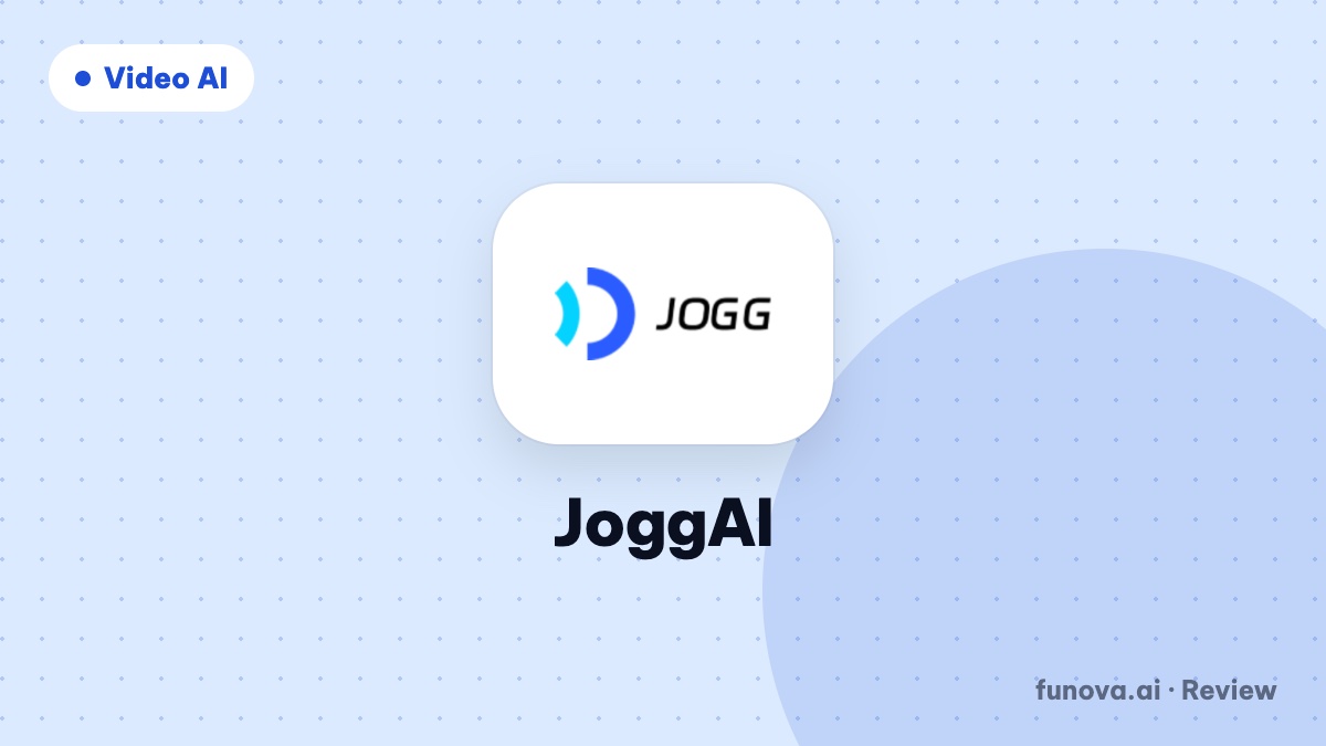 Logo JoggAI, review trên Funova