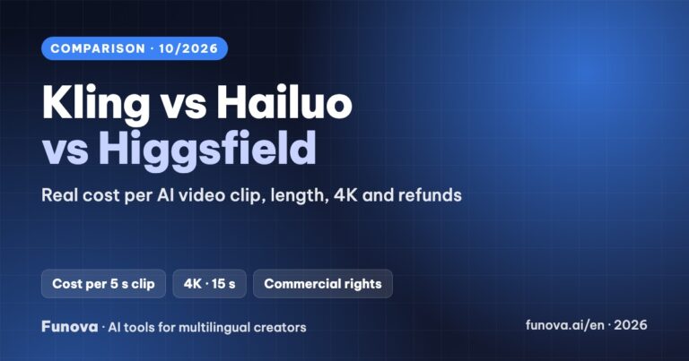 Higgsfield vs Kling vs Hailuo 2026: real cost per AI video clip